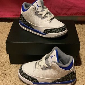 Jordan 3 Retro - Racer Blue - Sz: 8c